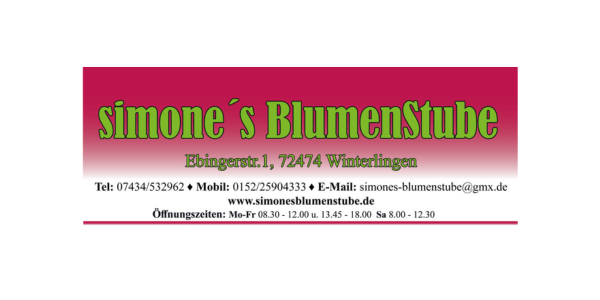 Simones Blumenstube Logo
